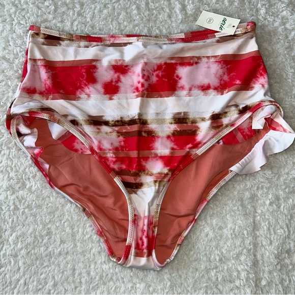 Aerie High Waisted Full Coverage Bikini Bottoms Medium NWT - Picture 1 of 5